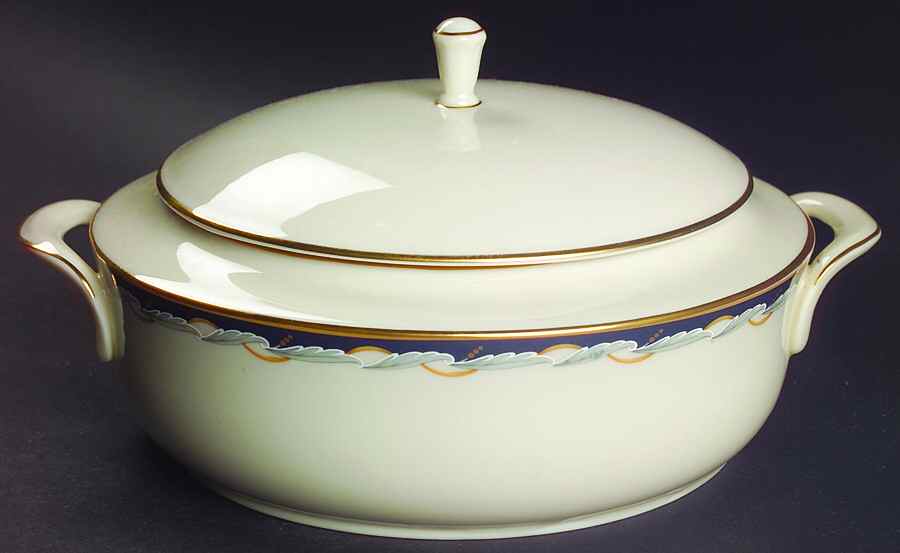 Golden Gate Round Covered Vegetable by Lenox-1