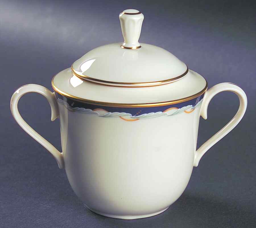 Golden Gate Sugar Bowl & Lid by Lenox-1