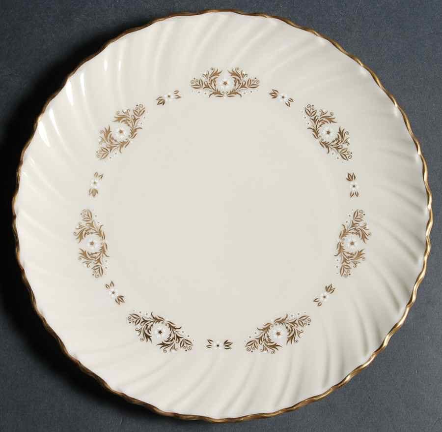 Golden Mood Luncheon Plate by Lenox-1