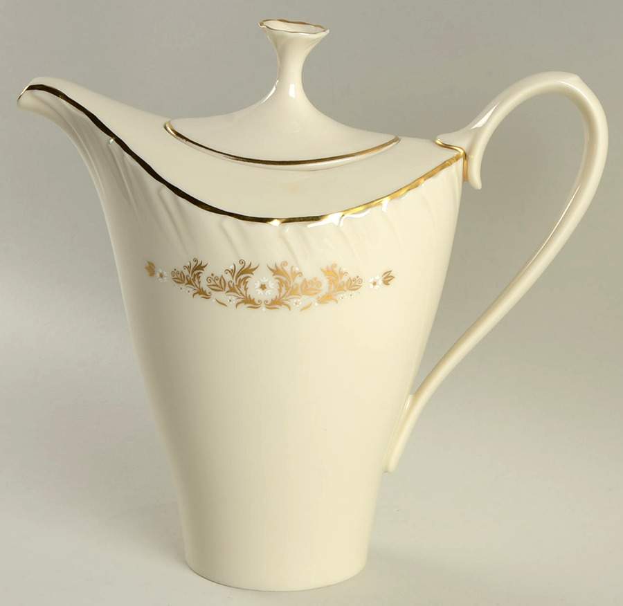 Golden Mood Coffee Pot & Lid by Lenox-1