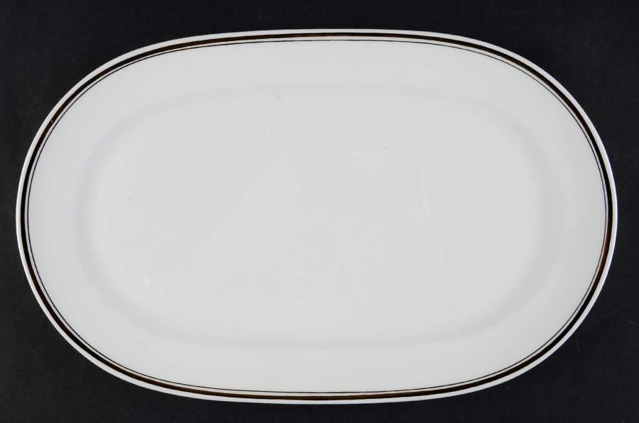 Gold Mist 11" Oval Serving Platter by Lenox-1