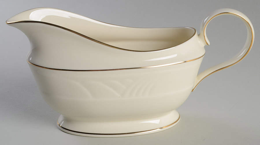 Golden Sand Dune Gravy Boat by Lenox-1