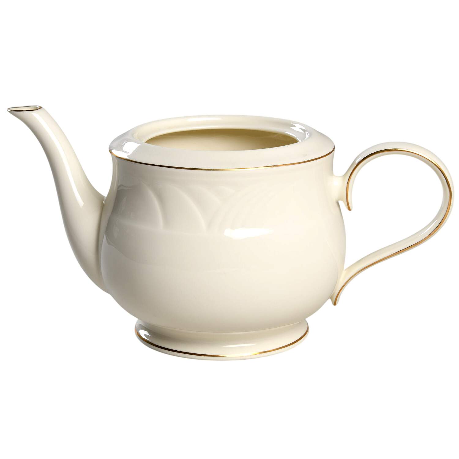 Golden Sand Dune Teapot No Lid by Lenox-1