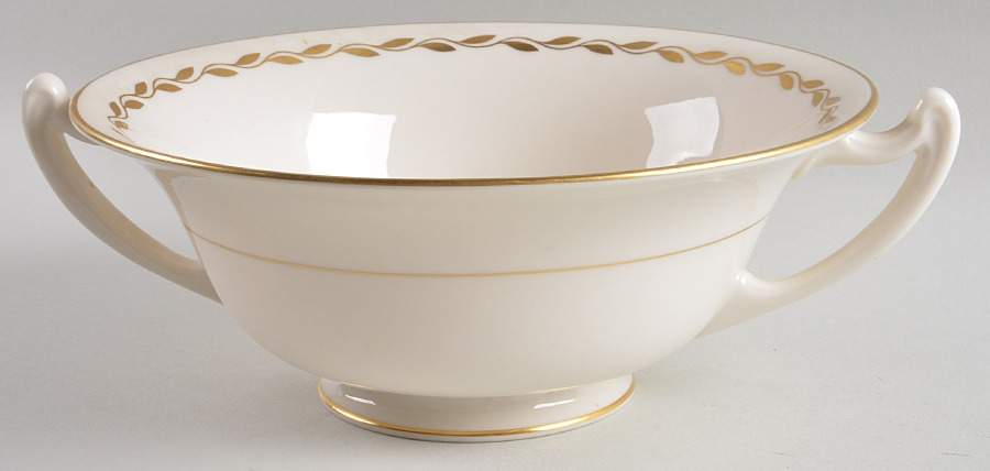 Golden Wreath Large Berry Bowl by Lenox-1