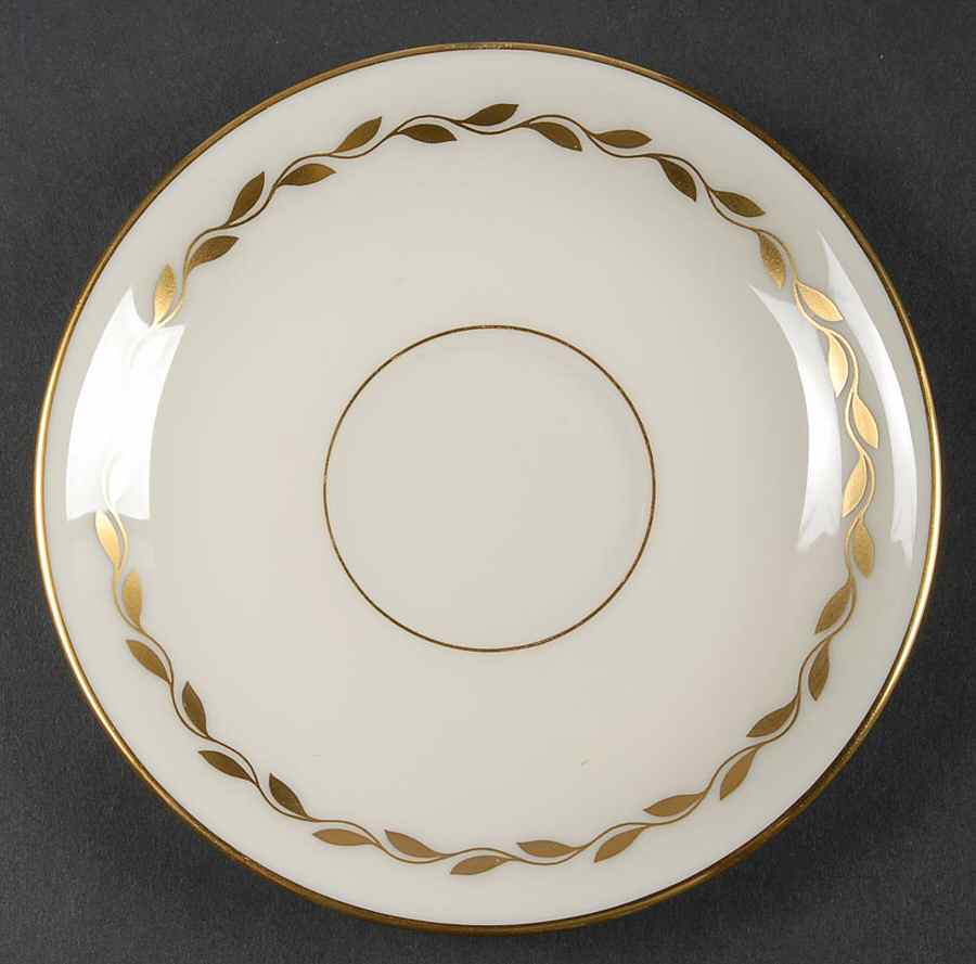 Golden Wreath Saucer by Lenox-1