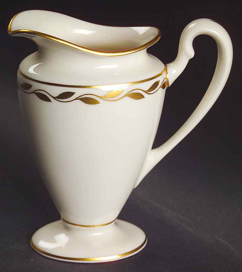Golden Wreath Shape 744 Creamer by Lenox-1