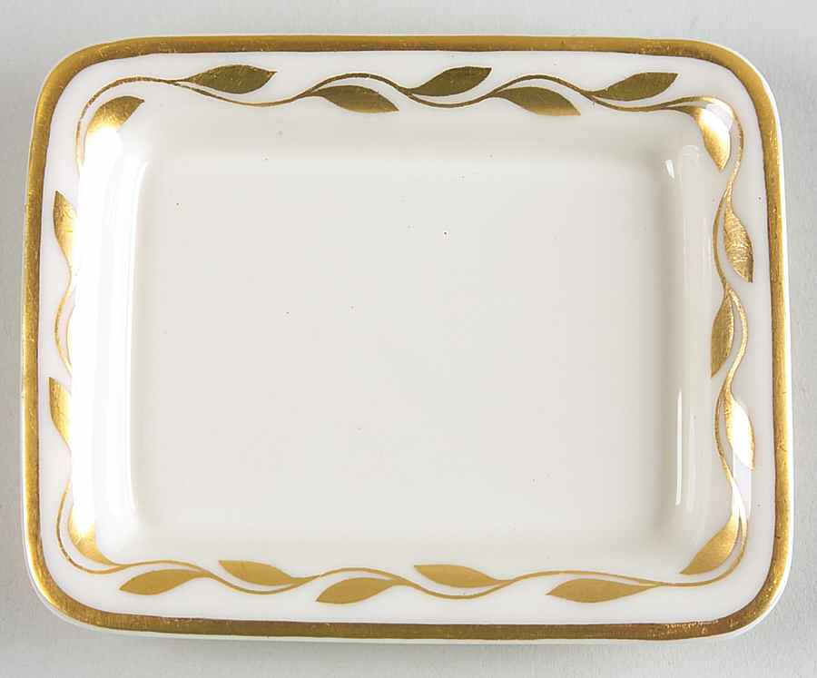 Golden Wreath 4" Ashtray by Lenox-1
