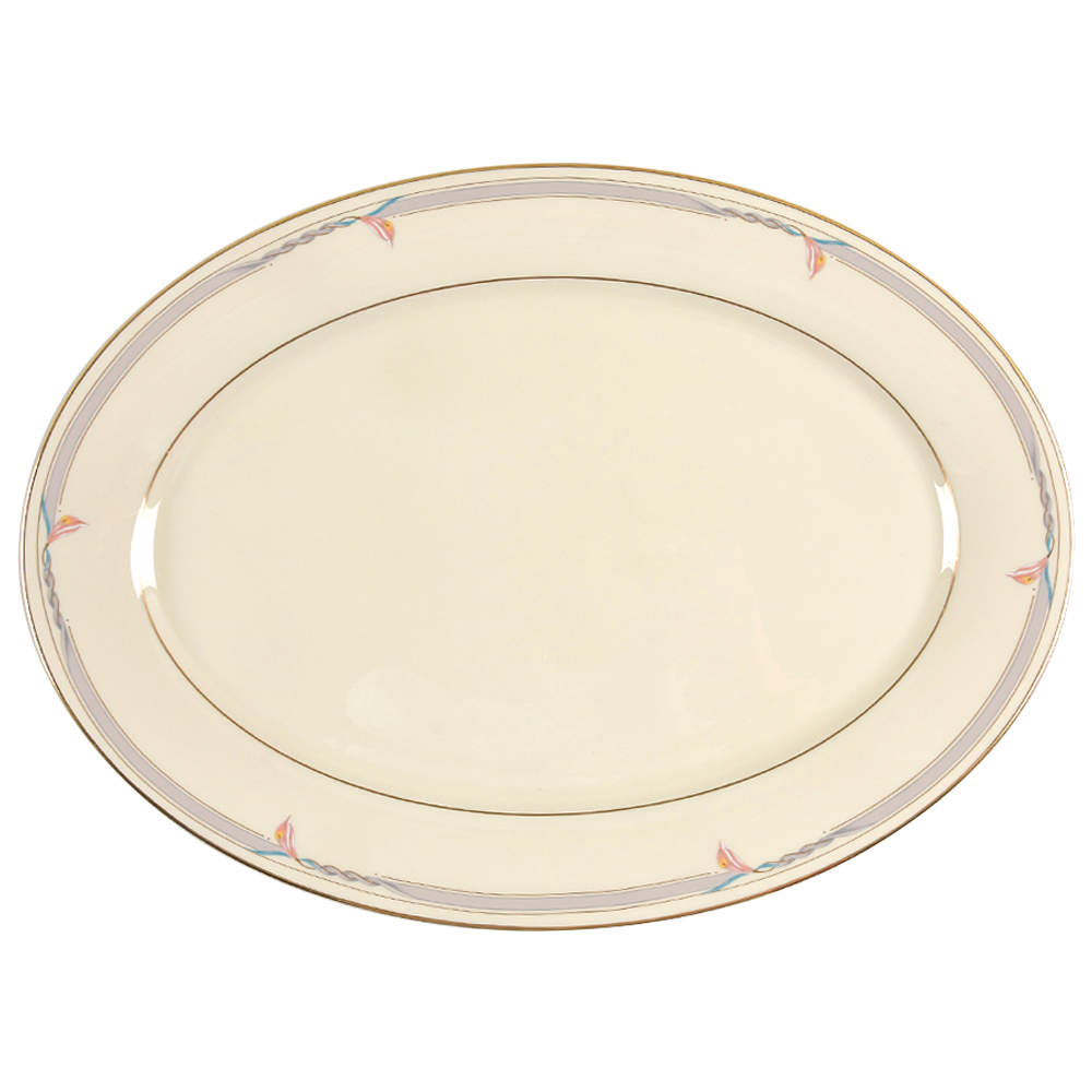 Gramercy 16" Oval Serving Platter by Lenox-1