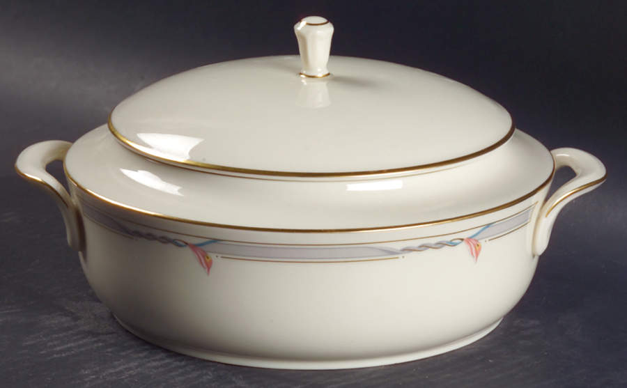 Gramercy Round Covered Vegetable by Lenox-1