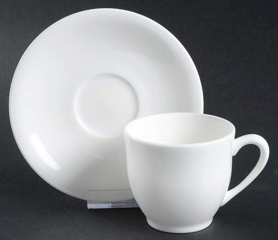 Grace Flat Demitasse Cup & Saucer Set by Lenox-1