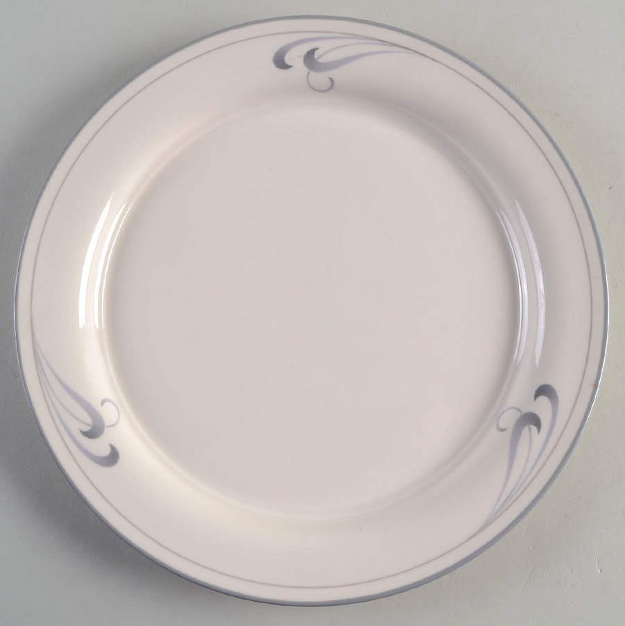 Grey Brushstrokes Dinner Plate by Lenox-1