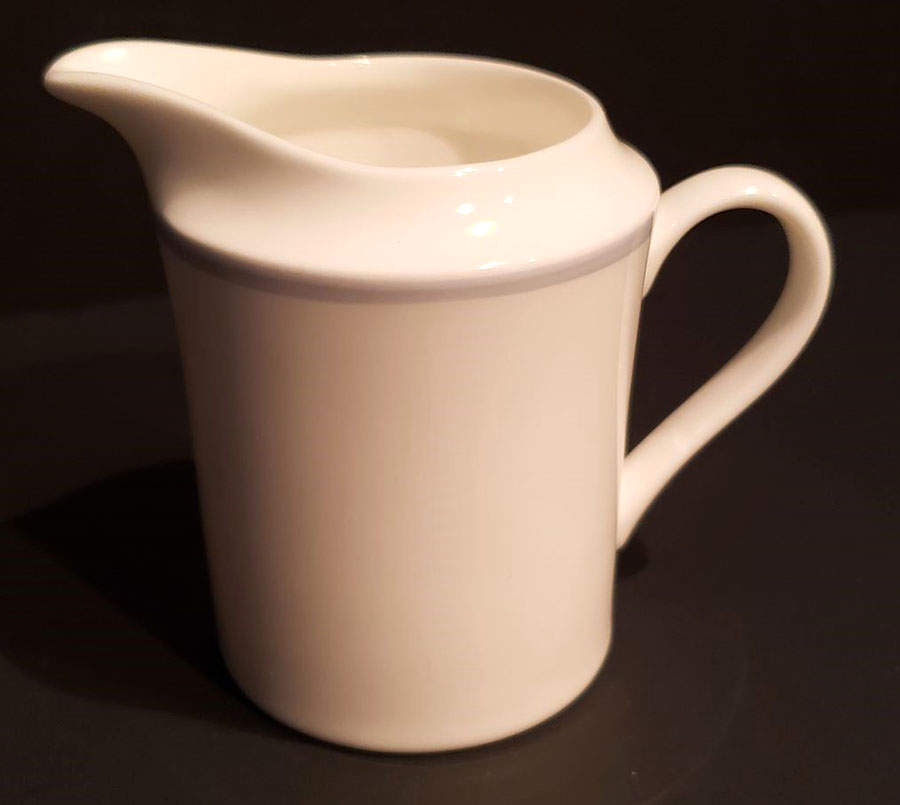 Grey Band Creamer by Lenox-1