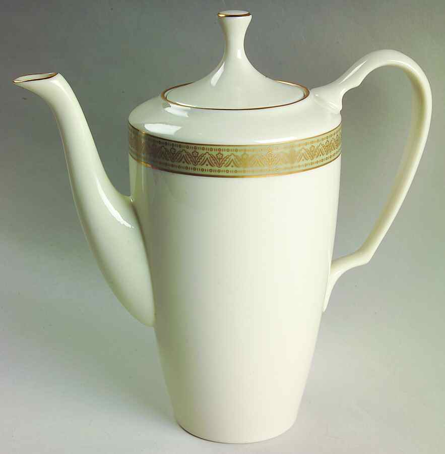 Greenfield Coffee Pot & Lid by Lenox-1