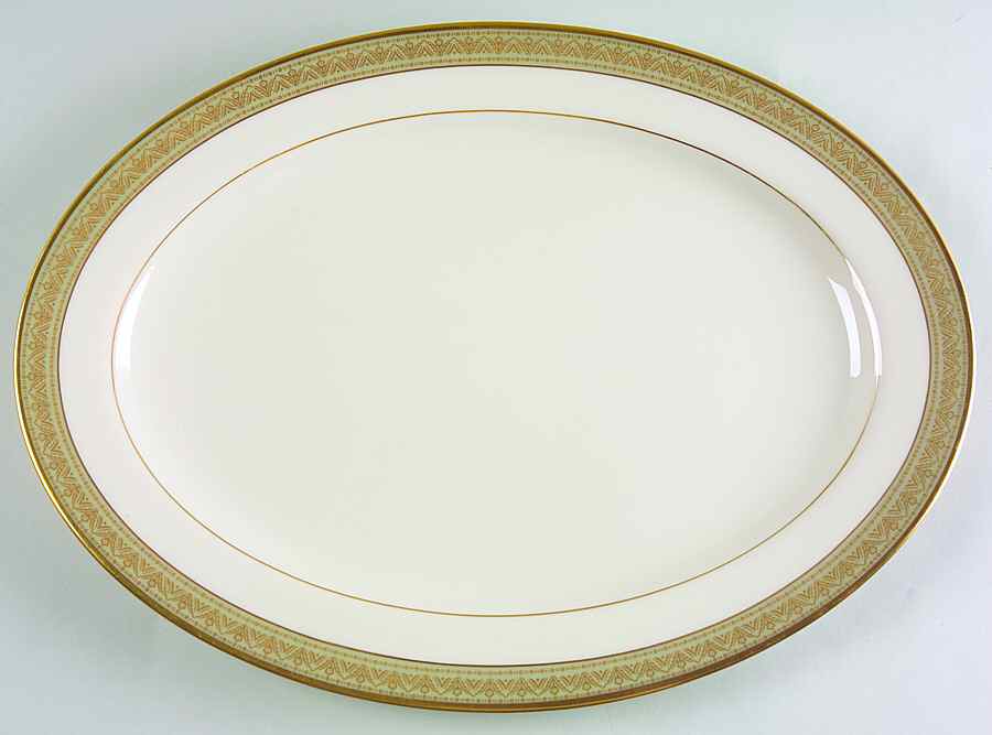 Greenfield 13" Oval Serving Platter by Lenox-1