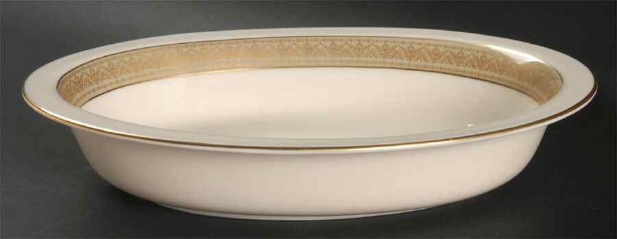 Greenfield 9" Oval Vegetable Bowl by Lenox-1
