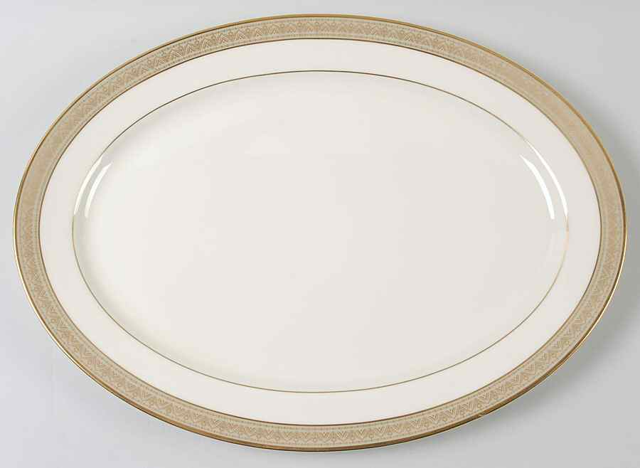 Greenfield 17" Oval Serving Platter by Lenox-1