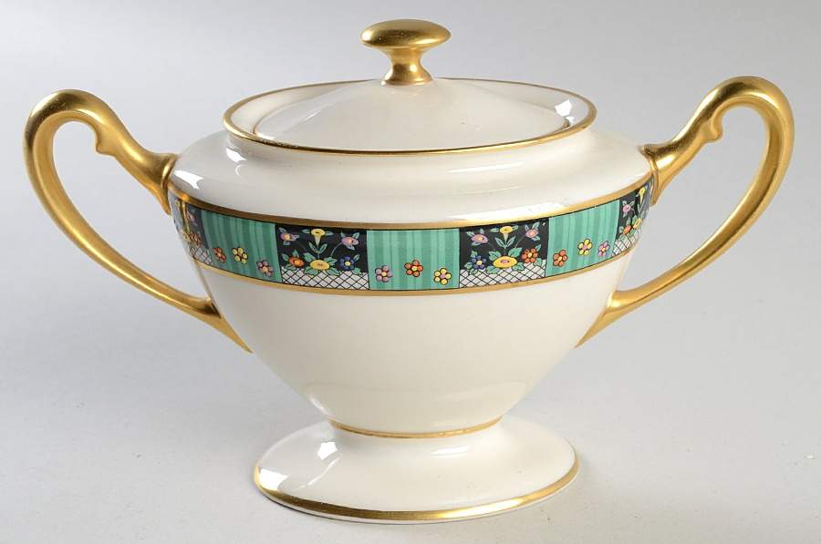 The Greenwich Sugar Bowl & Lid by Lenox-1