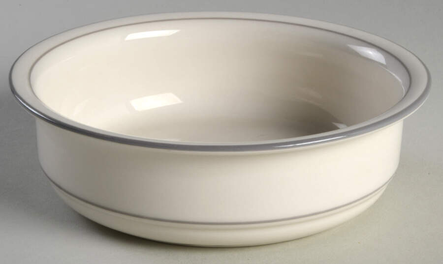 Grey Pinstripes (For the Grey) Soup/Cereal Bowl by Lenox-1