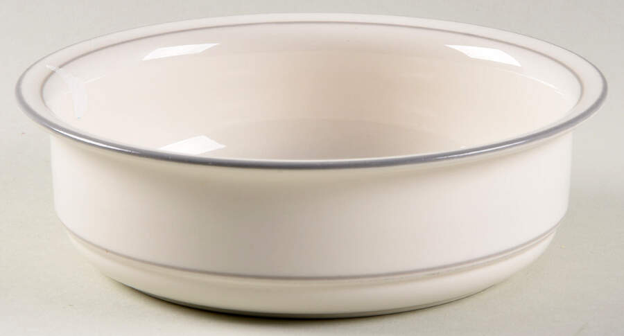 Grey Pinstripes (For the Grey) Soup/Cereal Bowl by Lenox-1