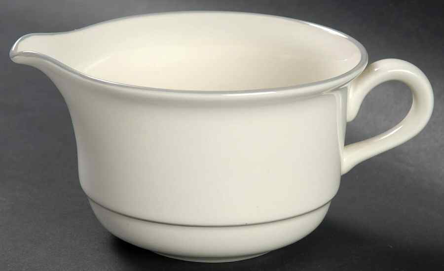 Grey Pinstripes (For the Grey) Creamer by Lenox-1