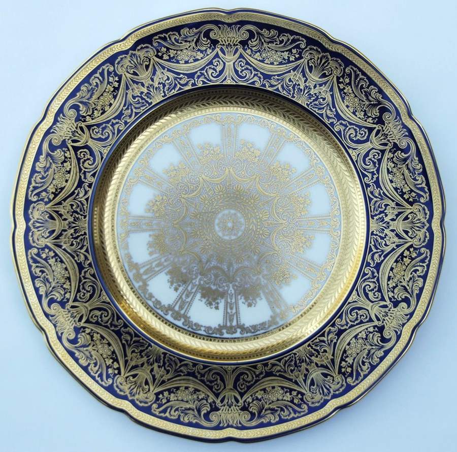 H390B Cobalt (Scalloped) Dinner Plate by Lenox-1
