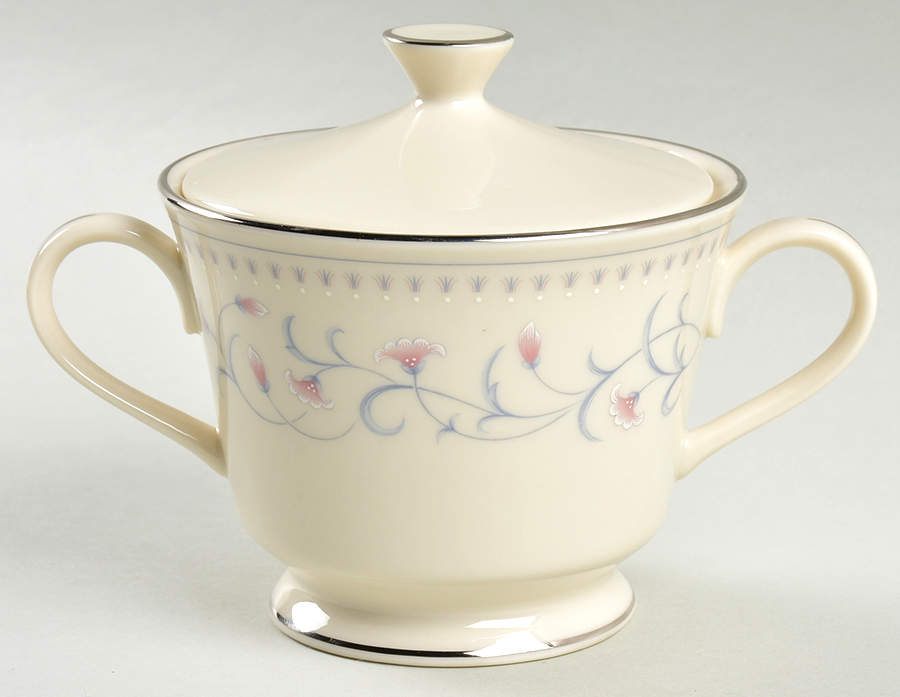 Hadley Sugar Bowl & Lid by Lenox-1