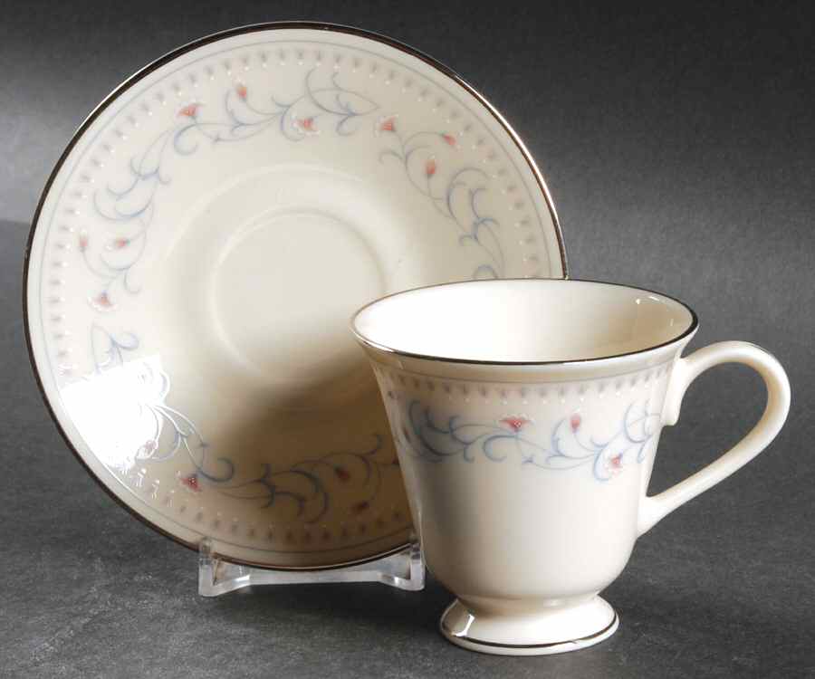 Hadley Footed Demitasse Cup & Saucer Set by Lenox-1