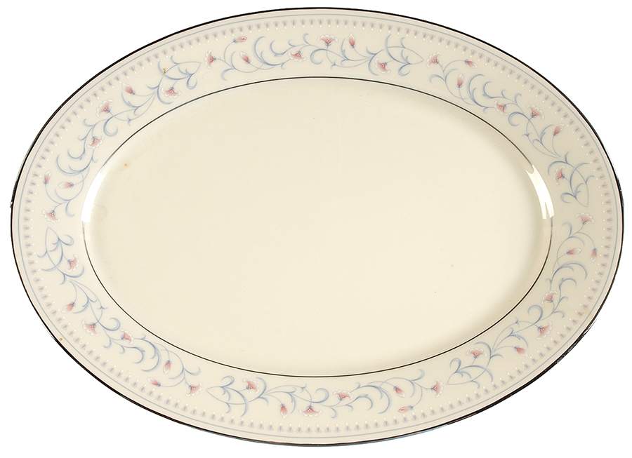 Hadley 13" Oval Serving Platter by Lenox-1