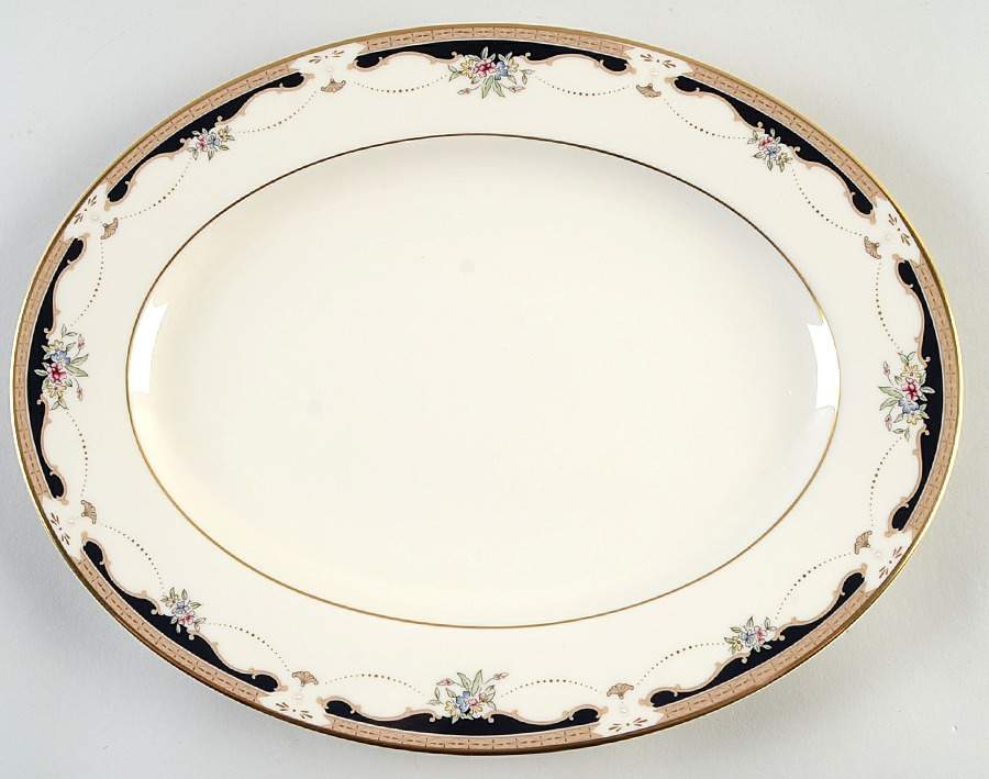 Hartwell House 13" Oval Serving Platter by Lenox-1