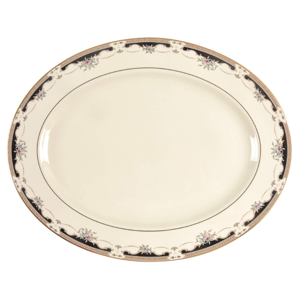 Hartwell House 16" 99 Shape Oval Serving Platter by Lenox-1
