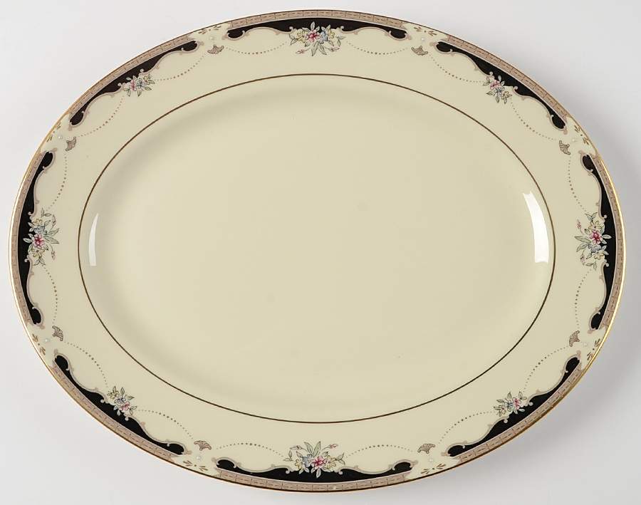Hartwell House 13" 99 Shape Oval Serving Platter by Lenox-1