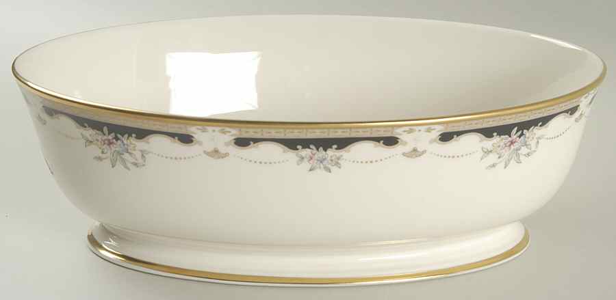 Hartwell House 9" Oval Vegetable Bowl by Lenox-1