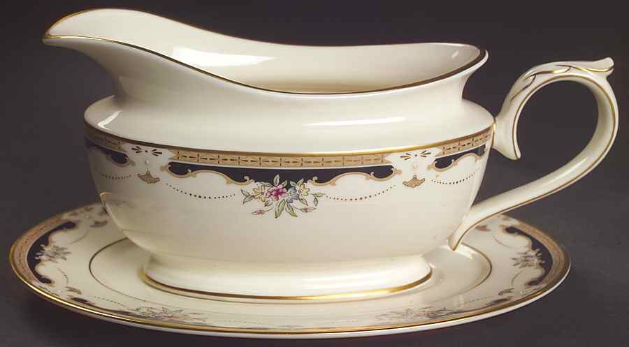Hartwell House Gravy Boat & Underplate by Lenox-1