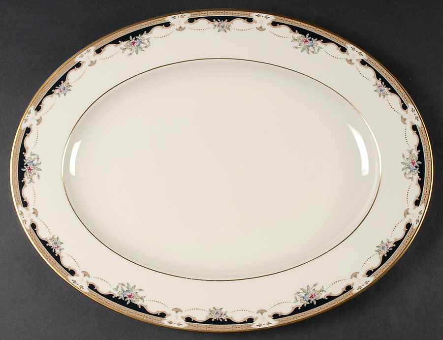 Hartwell House 15" Oval Serving Platter by Lenox-1