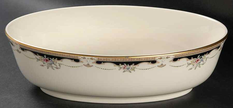Hartwell House 99 Shape 9" Oval Vegetable Bowl by Lenox-1