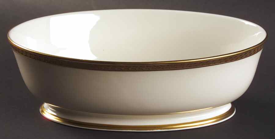 Haverford Hall 9" Oval Vegetable Bowl by Lenox-1