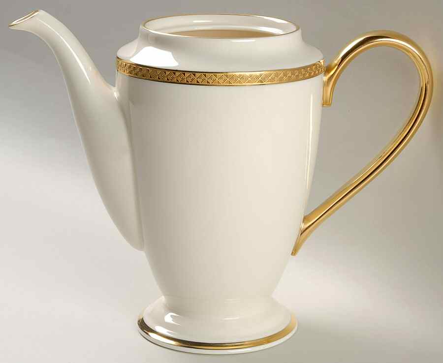 Haverford Hall 1999 Shape Coffee Pot No Lid by Lenox-1