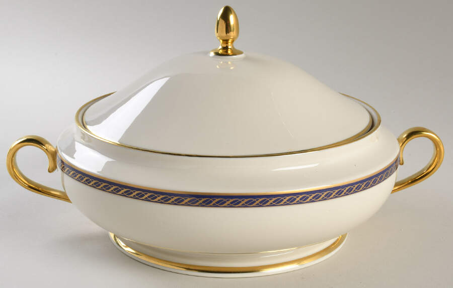 Hamilton 99 Shape Round Covered Vegetable by Lenox-1