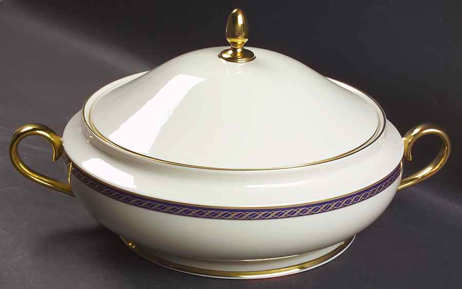 Hamilton 1999 Shape Round Covered Vegetable by Lenox-1