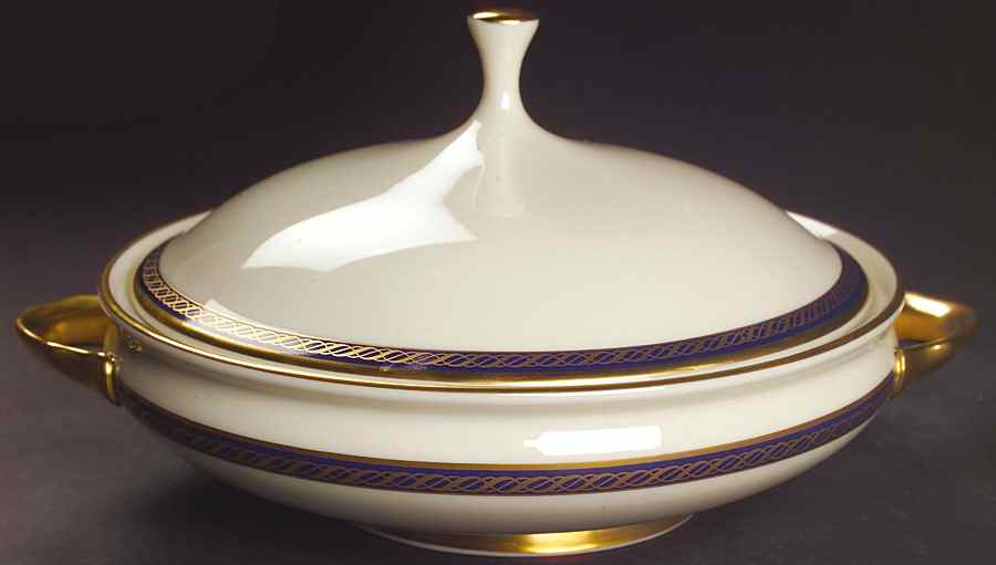 Hamilton Round Covered Vegetable by Lenox-1