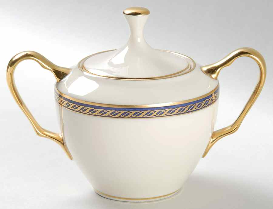 Hamilton Sugar Bowl & Lid by Lenox-1