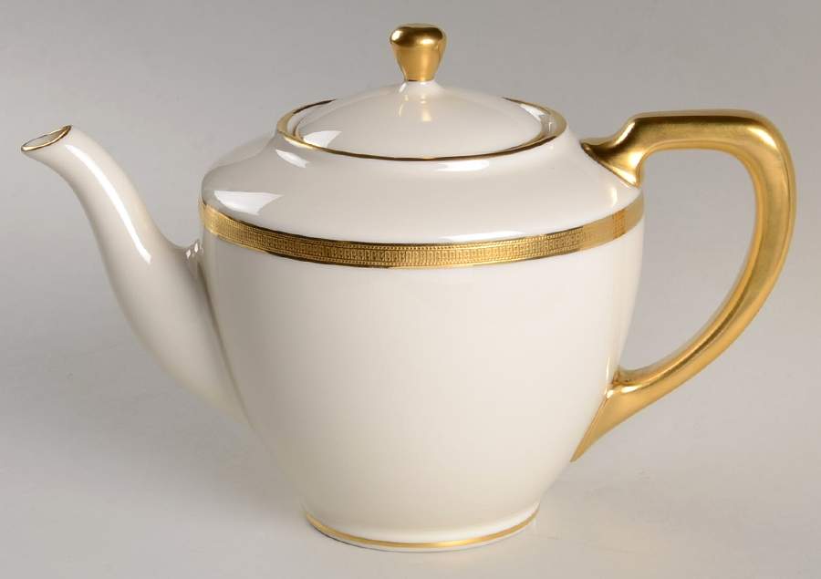 Hanover (Cream) Mini Teapot & Lid by Lenox-1