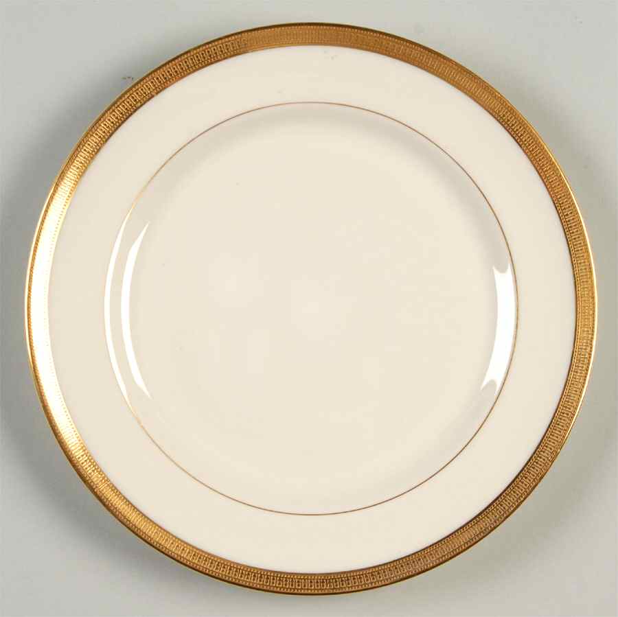 Hanover (Cream) Dessert/Pie Plate by Lenox-1