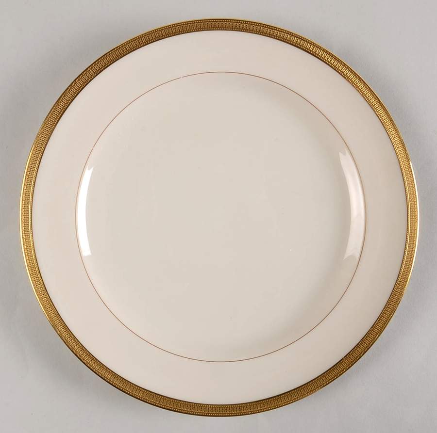 Hanover (Cream) Luncheon Plate by Lenox-1