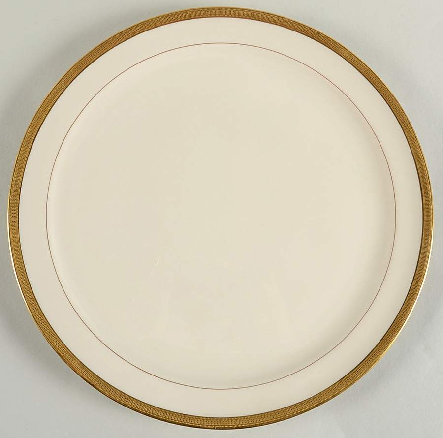 Hanover (Cream) 12" Chop Plate (Round Platter) by Lenox-1
