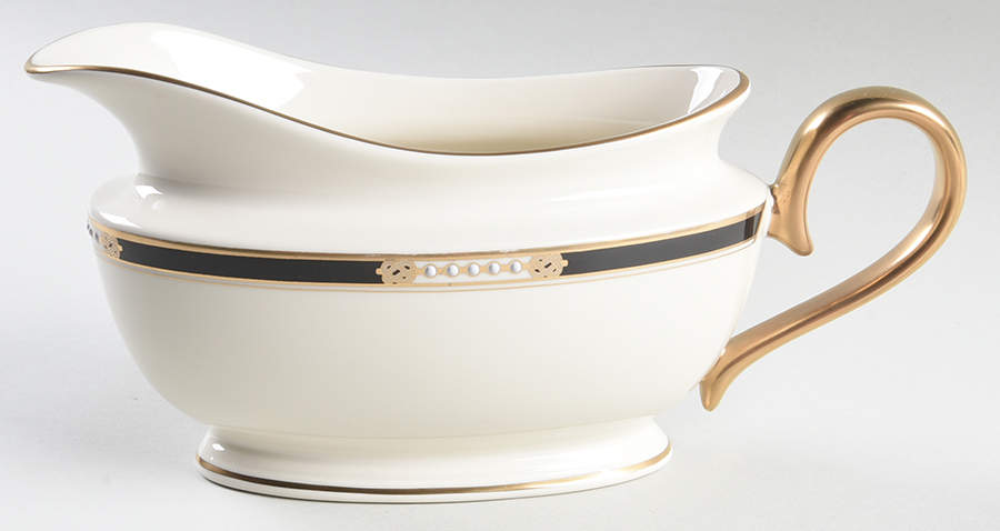Hancock 1999 Shape Gravy Boat by Lenox-1