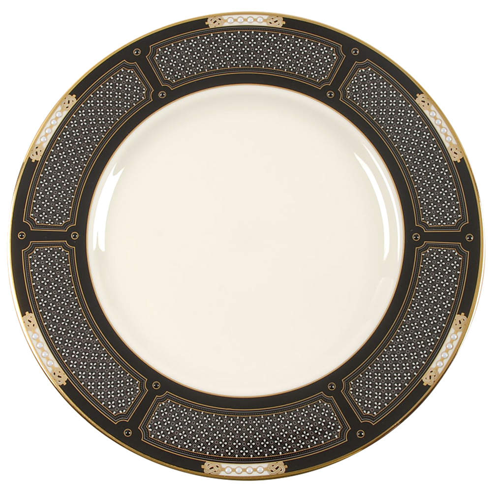Hancock Accent Luncheon Plate by Lenox-1