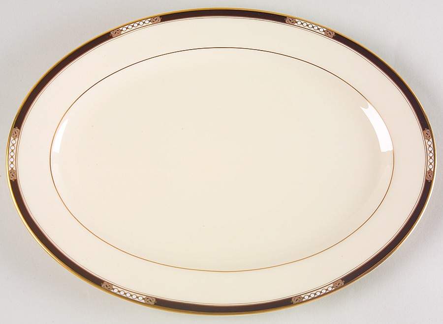 Hancock 13" Oval Serving Platter by Lenox-1