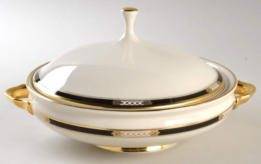 Hancock Round Covered Vegetable by Lenox-1