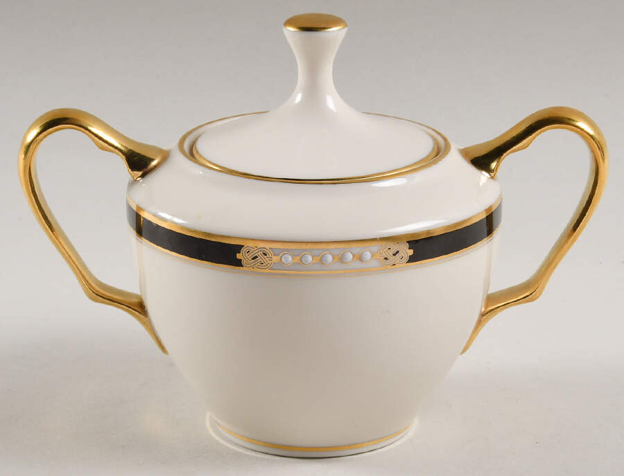 Hancock Sugar Bowl & Lid by Lenox-1